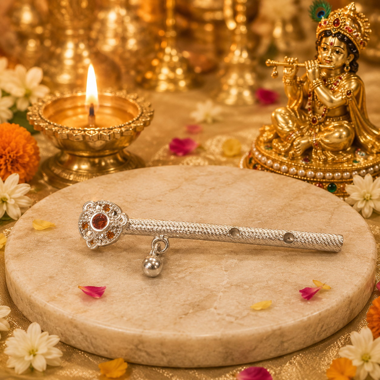 Silver Bansuri
